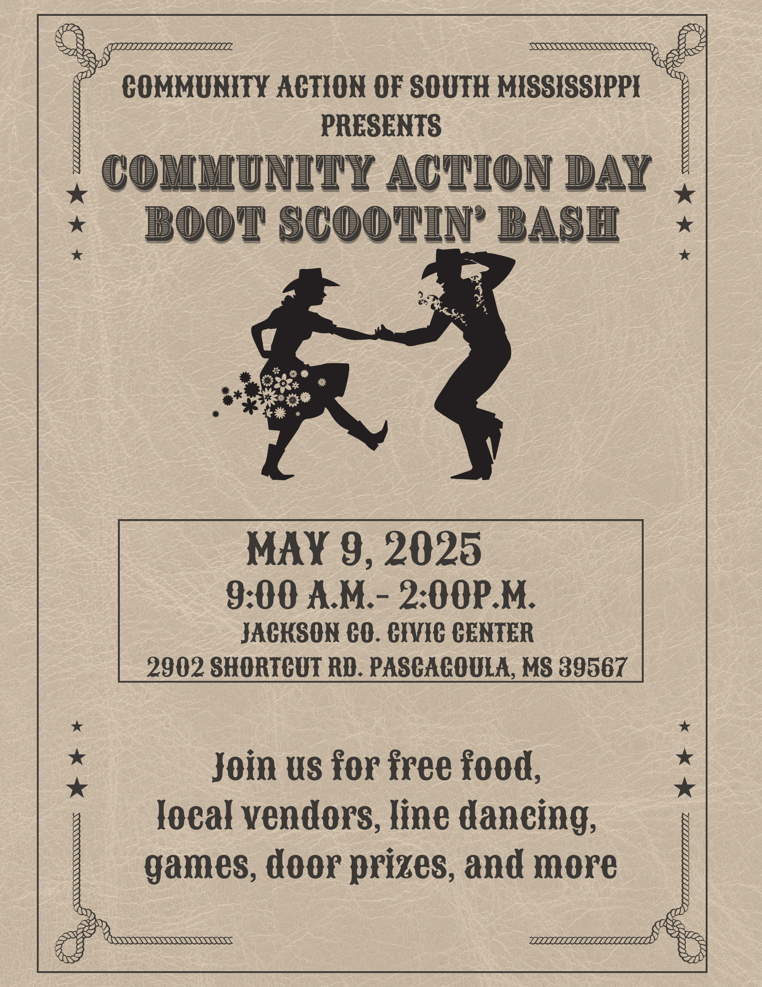 Community Action Day - Boot Scootin' Bash - 2025